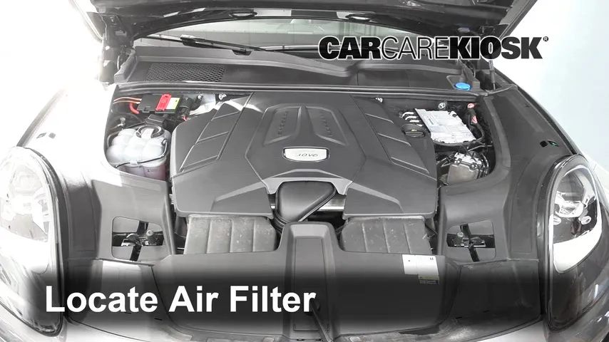 2022 Porsche Cayenne 3.0L V6 Turbo Filtro de aire (motor)